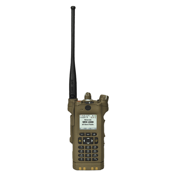 Radio de combate SRX 2200 Mejorado - Vista principal